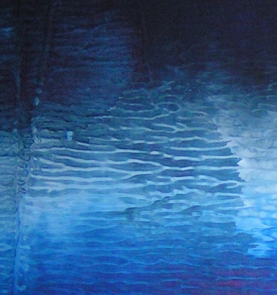 A blue, cobalt and ultramarine painting. buy contemporary art