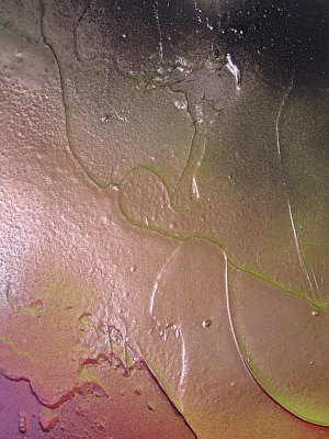 A rust, scarlet and lemon painting. modern art paintings and posters for sale