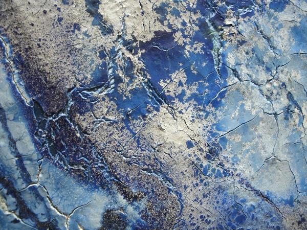 A blue painting. abstract art for sale