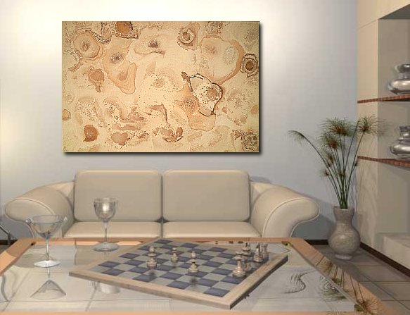 abstract art gallery - Coffee With Cream
