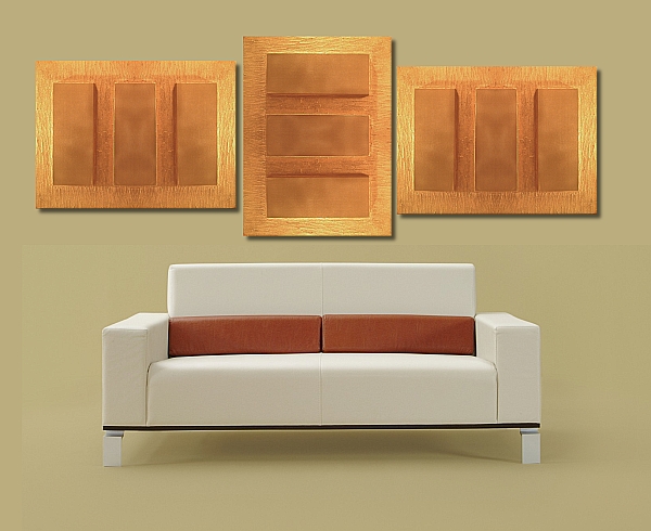 art painting modern abstract - Stay Gold