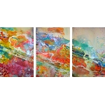 abstract color painting