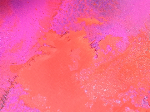 A red, magenta and fuchsia painting. colorful abstract art