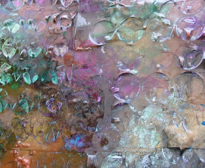 An aqua, black and amber painting. art buy modern