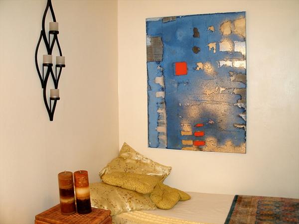 A blue painting. modern abstract paintings