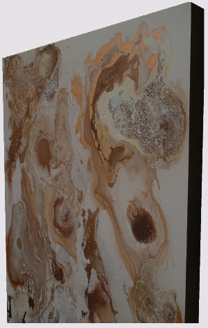 large abstract painting