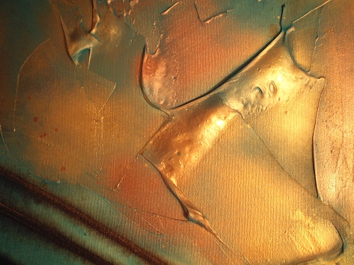 large abstract painting