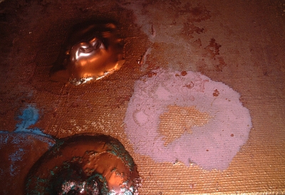 abstract canvas painting