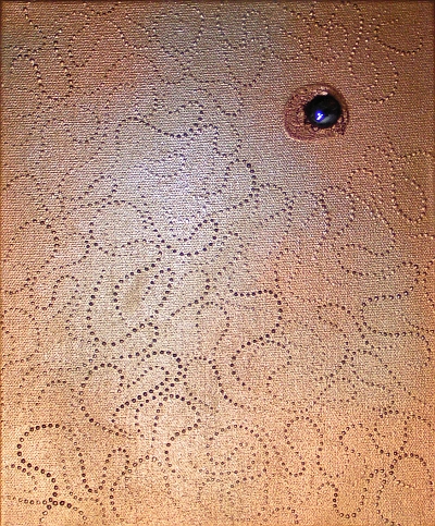 A gold painting. modern painting