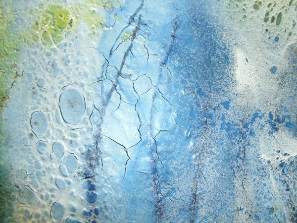 A blue painting. modern abstract paintings