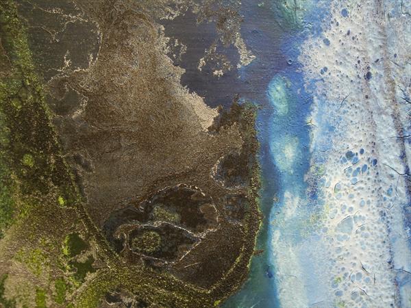 A blue painting. buy art work online