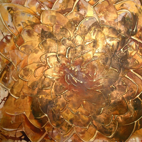A gold painting
