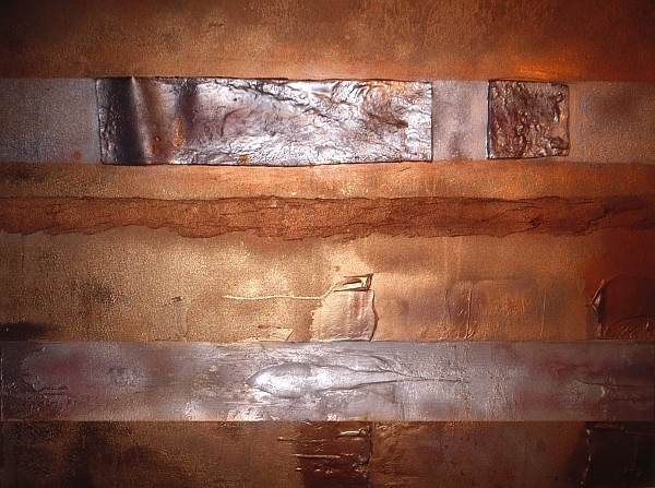 large abstract painting