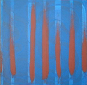artist painting modern art
