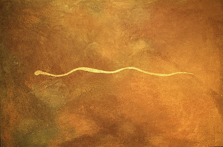 large abstract painting