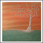 large abstract painting