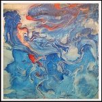 abstract canvas painting