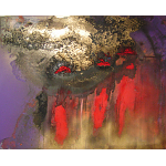 abstract canvas painting