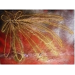 abstract canvas painting