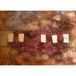abstract canvas painting