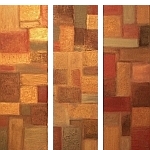 large abstract painting