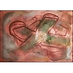large abstract painting
