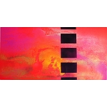 large abstract painting